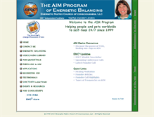 Tablet Screenshot of aimforall.com